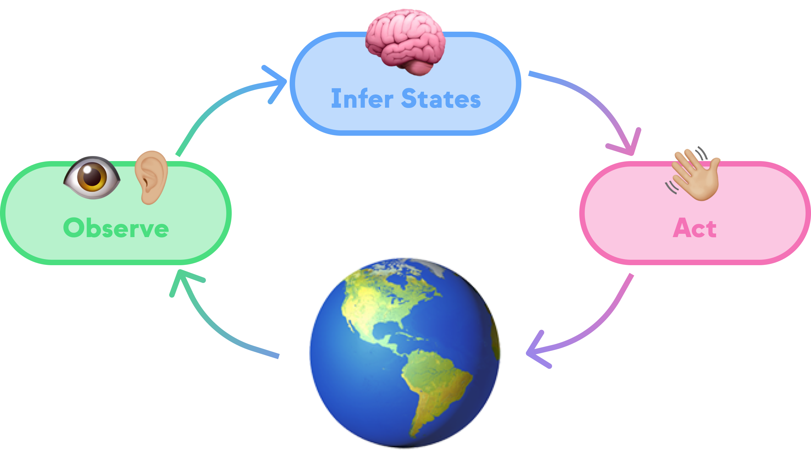 Image of the Active Inference Cycle